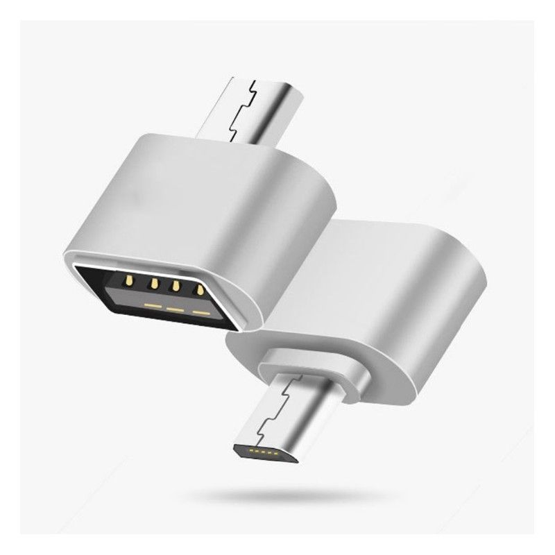 Mini Adaptateur USB/Micro USB Pour JBL Flip 4 Android ARGENT Souris Clavier Clef USB Manette