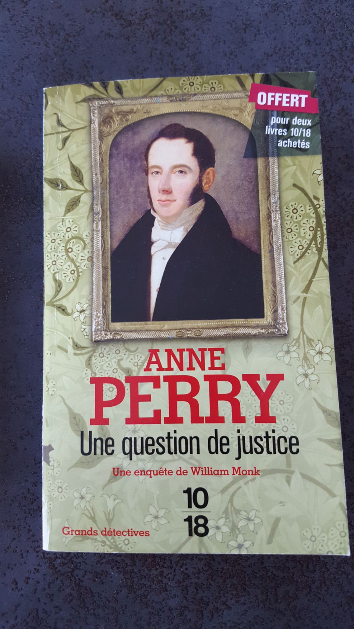 Une question de justice : une enquête de William Monk