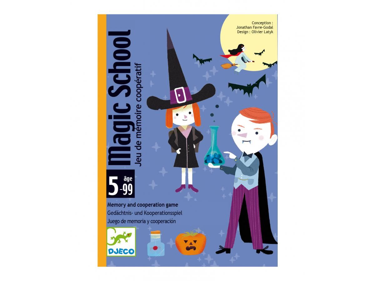 Jeu de cartes Djeco Magic School