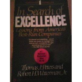 In Search of Excellence - Tom; Waterman, Robert H., Jr. Peters