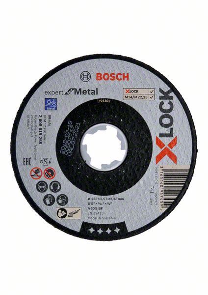 Bosch Disque tronçonner XLock Metal