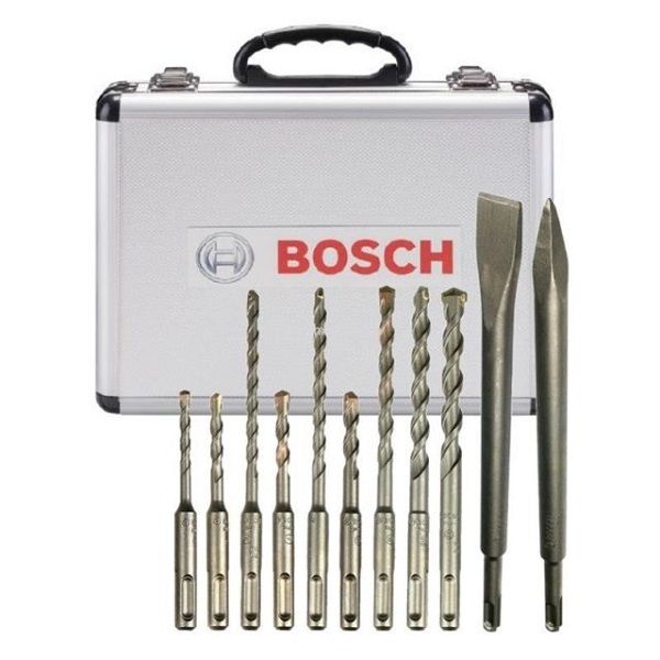 BOSCH Set foretsburins SDS Plus 11pcs - vue 2