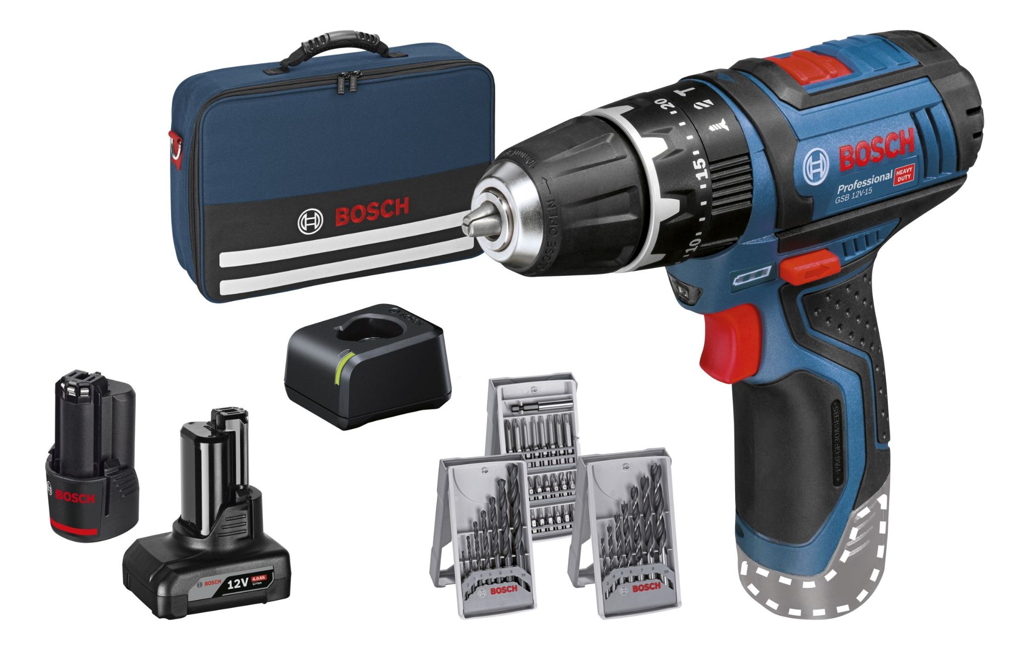 Bosch Professional GSB 12V 15 - vue 3