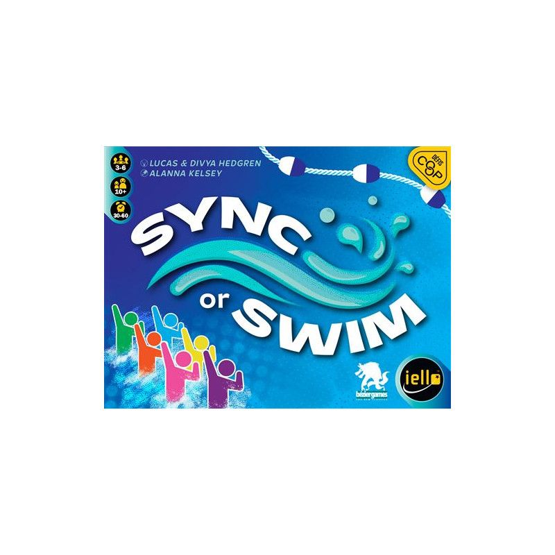 Jeu d'ambiance Iello Sync or Swim - vue 2