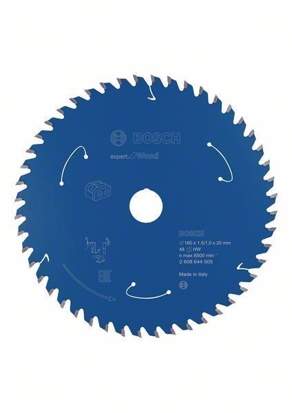 Bosch Lame Circ. Expert for Wood 160 x 1 0 x 20 mm - vue 2