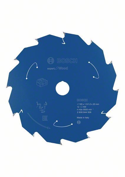 BOSCH Lame de scie circulaire Expert 165 x 1 0 x 20 mm - vue 2