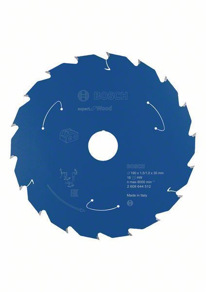 BOSCH Lame scie circulaire Expert Bois 190mm - vue 2