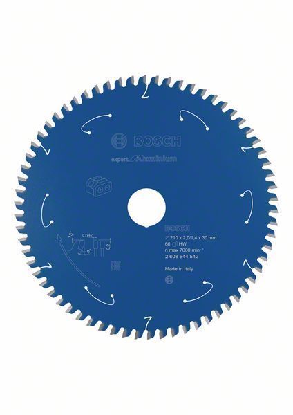 Bosch Lame scie circulaire Alu 210 mm 66 dents - vue 2