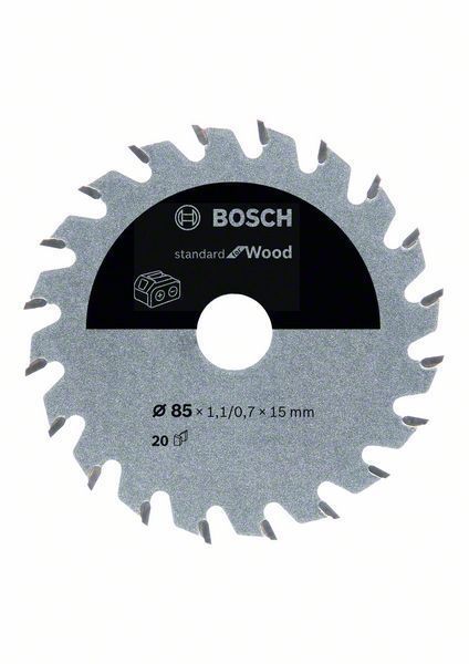 Bosch 85x1.10.7x15 Z20 - vue 2