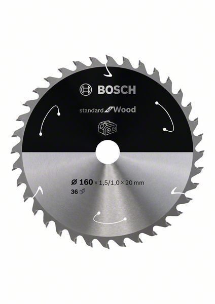 Bosch Lame scie circulaire bois 160 mm 36 dents - vue 2