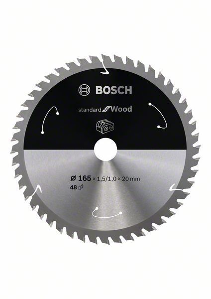 Bosch Standard for Wood 165 mm - vue 2
