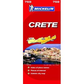 Crete National Map (Michelin National Maps) - Unknown