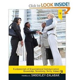 Fundamentals of Organizational Communication 8th (Eighth) Edition byZalabak - Zalabak