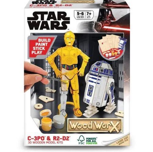 Goliath Woodworx Star Wars C3po + R2d2
