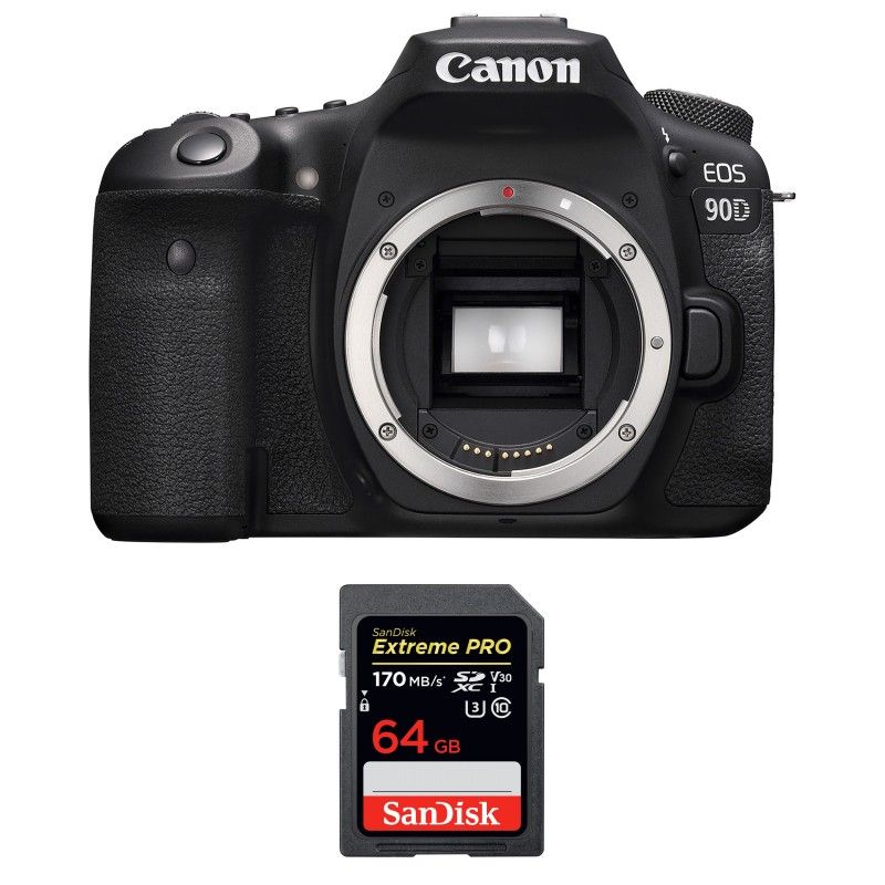 Canon EOS Nu + SanDisk Extreme PRO UHS I SDXC 170 MB/ Garantie - vue 2