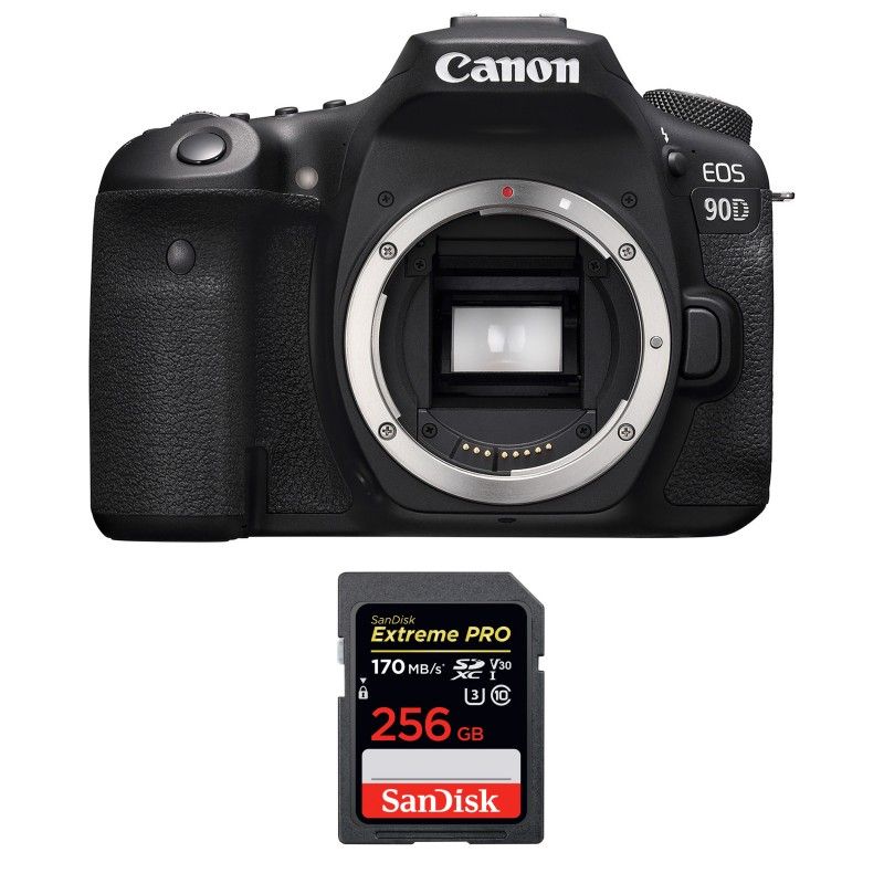 Canon EOS Nu + SanDisk Extreme PRO UHS I SDXC 170 MB/ Garantie - vue 3