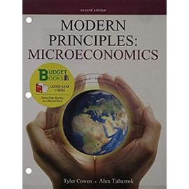 Modern Principles: Microeconomics with Access Card - Tyler Cowen
