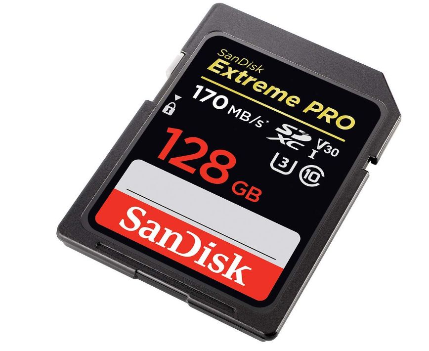 SanDisk Extreme PRO Carte mémoire SDXC jusqu'à 170 Mo/ Classe 10 U3 V30 4K UHD pour appareil photo - vue 2