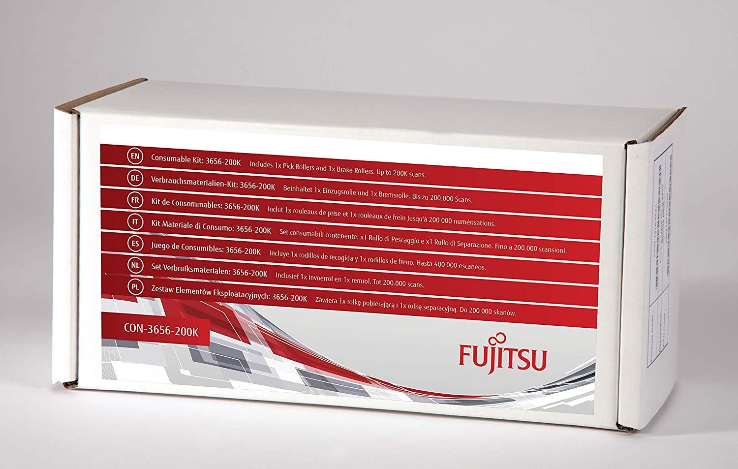 Fujitsu 3656 Scanner Kit de consommables Pièces de Rechange pour équipement d'impression Fujitsu Scanner ScanSnap iX500