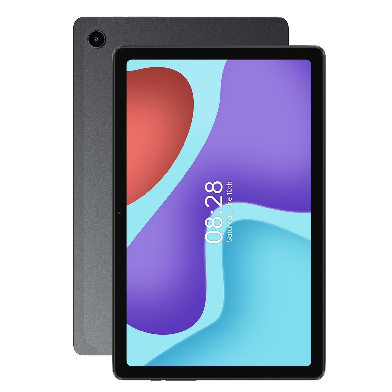 Tablette Tactile 10 Pouces 6GB RAM 128GB ROM 4G LTE Android 12 Octa Core 2.0GHz GPS Bluetooth WiFi Double SIM Gris YONIS