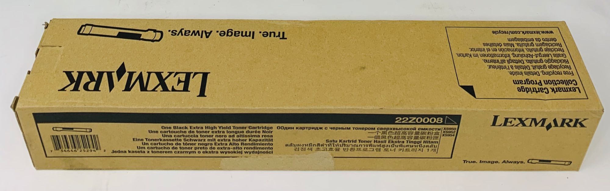 Lexmark À rendement élevé originale cartouche de toner pour Lexmark XS950de XS955de XS955dhe