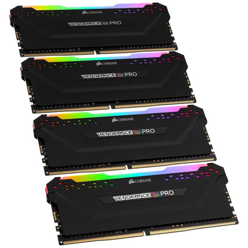 Corsair Vengeance RGB Pro Series schwarz, DDR4-4266, CL19 - 32 G