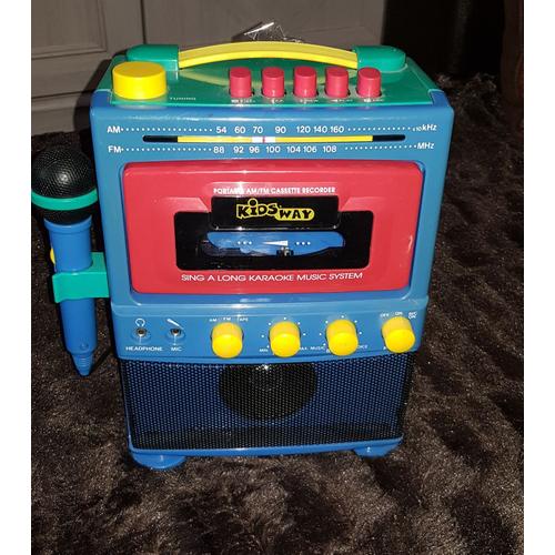 Vintage : Karaokã© Music System Kidway Des Annees 80