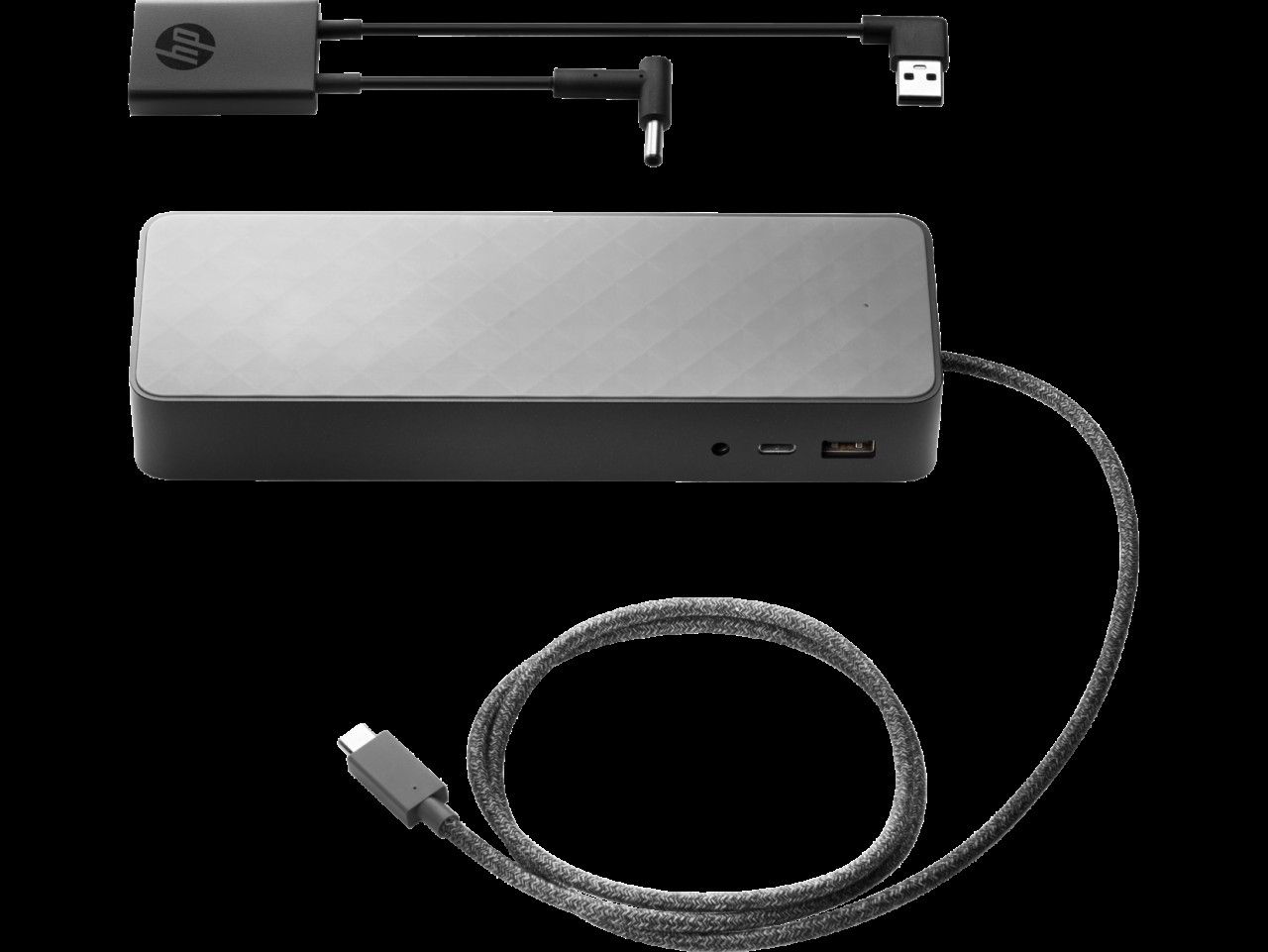 HP USB-C Universal Dock w/4.5mm Adapter USB 3.0 (3.1 Gen 1) Type-C Noir