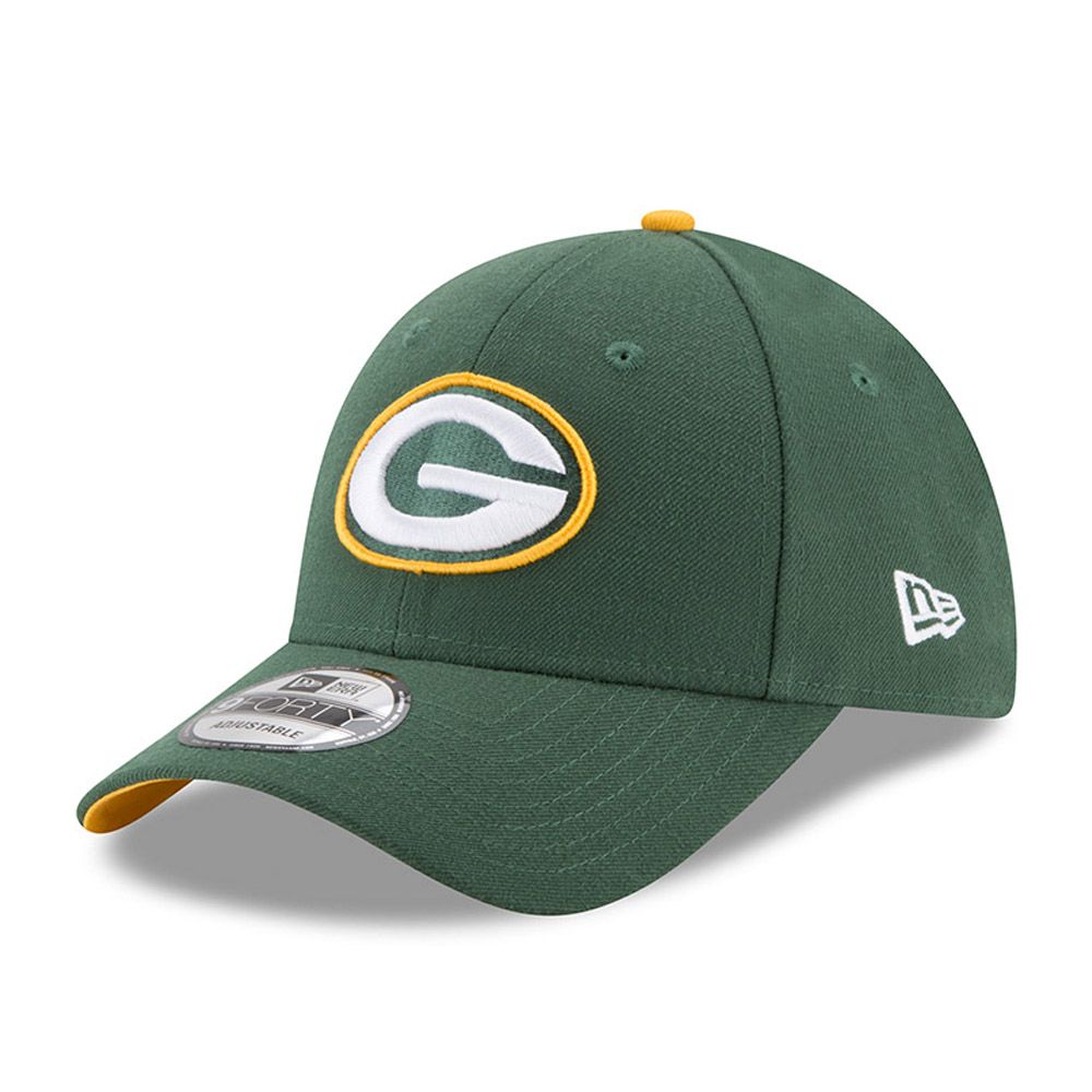 Casquette 9forty Ligue Des Green Bay Packers Vert New Era Taille Unique