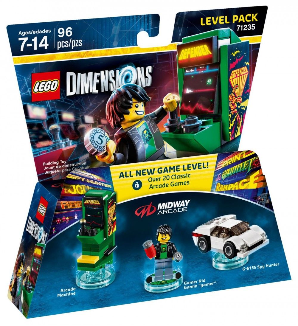 Lego Dimensions - Pack Aventure : Midway Arcade - 71235