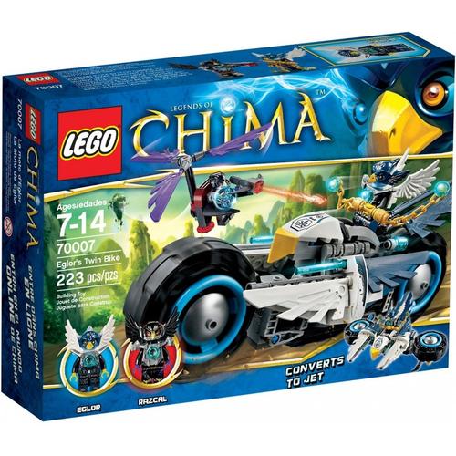 Lego Legends Of Chima - Playthèmes - 70007 - Jeu De Construction - Le Roadster D'Eglor