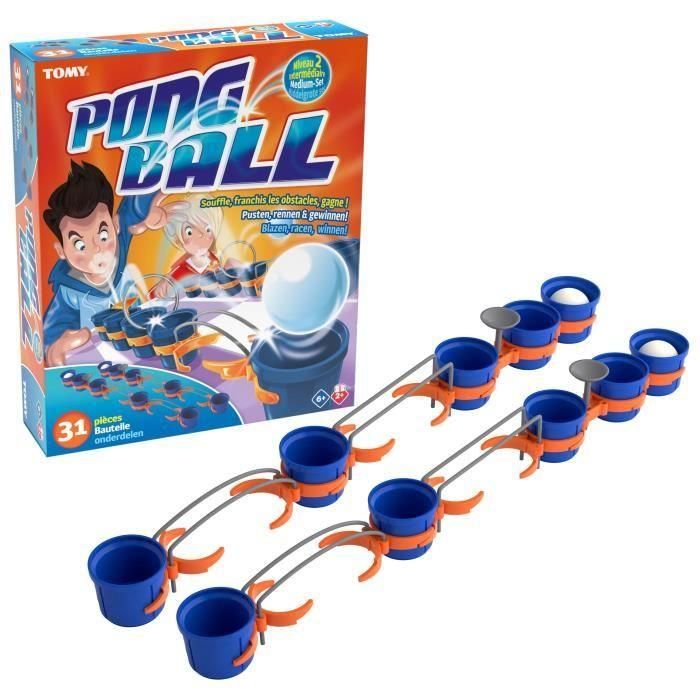 TOMY Pong Ball Intermédiaire 31 Pièces