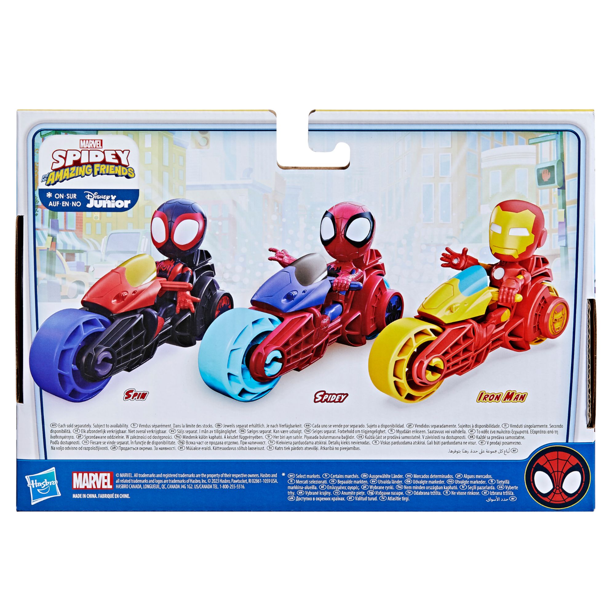 Marvel Spidey Et Ses Amis Extraordinaires Iron Man Et Moto