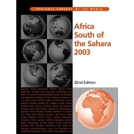 Africa South of the Sahara 2003 Europa Publications Author