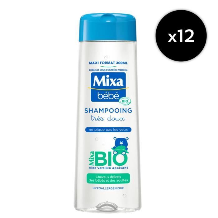 [Lot De 12] Bébé Shampooing Très Doux Bio 300ml