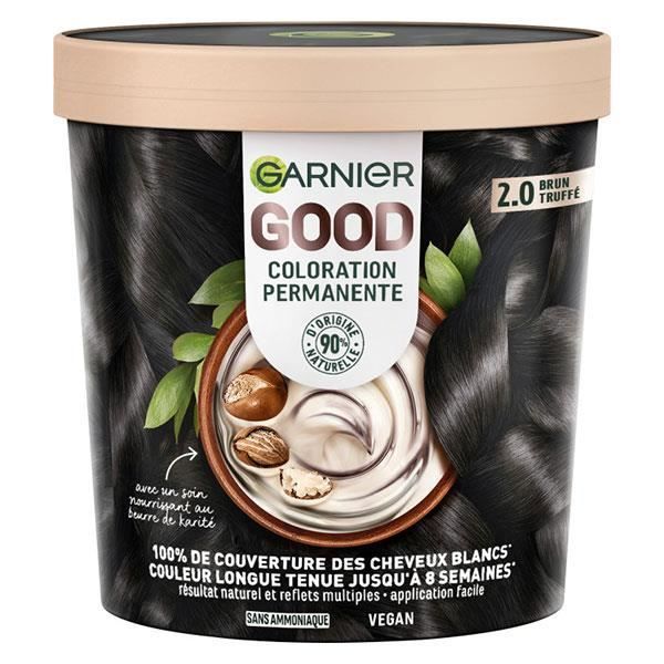 Coloration Permanente 2.0 Truffé Sans Amoniaque Couvre 100% Cheveux Blancs Good Garnier La Boite - vue 2