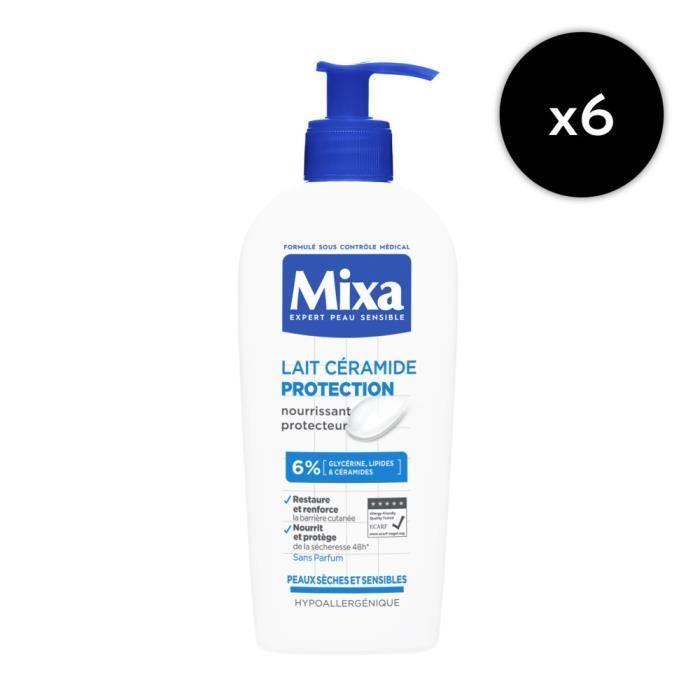 Lait Corps Peau Sèche Et Sensible Mixa Le Flacon De 250ml - vue 2