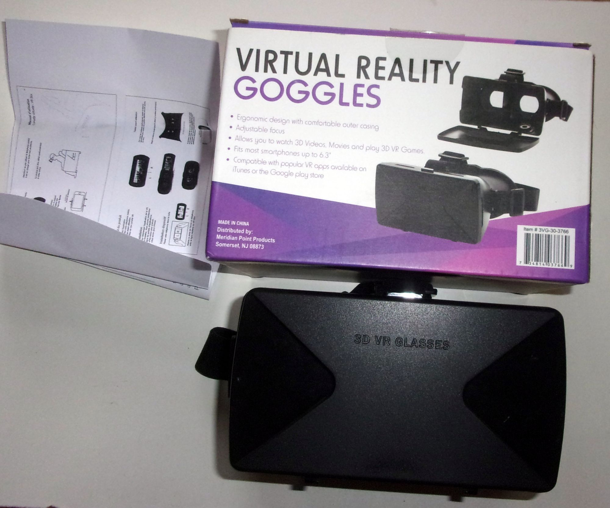 Lunette réalité virtuelle d'occasion  