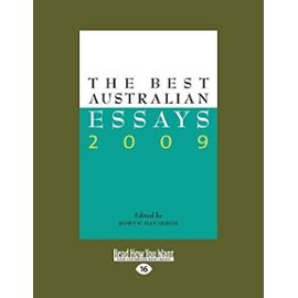 The Best Australian Essays 2009 (Large Print 16pt) - Robyn Davidson