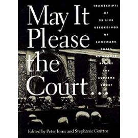 May It Please the Court - William B. Rubenstein