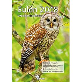 Wochenkalender Eulen 2018 - Unknown