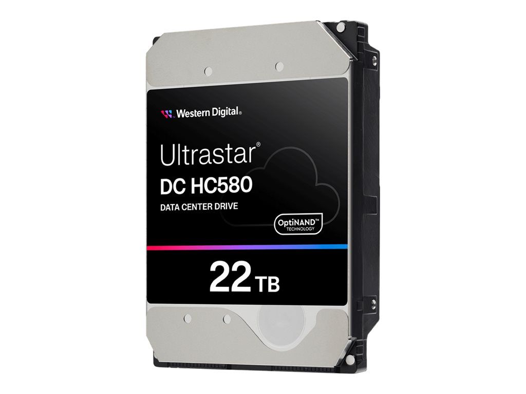 Western Digital Ultrastar DC HC580 disque dur 22 To 7200 trmin 512 Mo 3.5 SAS Neuf - vue 3
