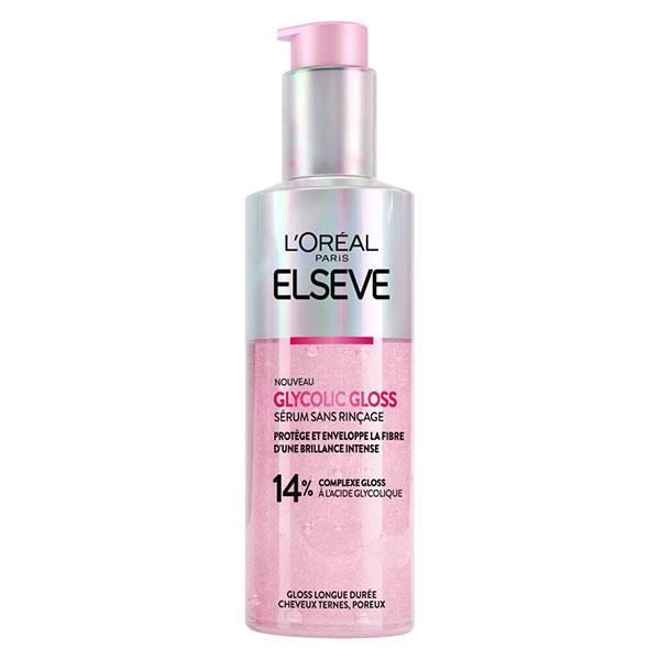 Soin Cheveux Sérum Sans Rinçage Glycolic Gloss Elseve 'oreal Paris Le Flacon De 150ml - vue 2