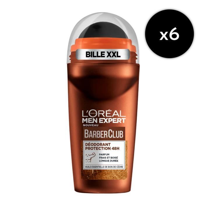 Déodorant Bille Homme Huile Essentielle De Bois De Cèdre Barber Club Men Expert Le Stick - vue 8