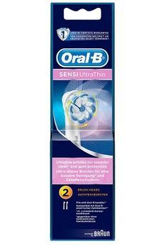 Oral B Sensi Clean Brosse à dents électrique pack de 2 Têtes de remplacement