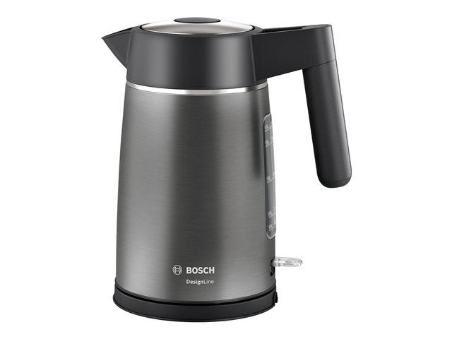 Bosch DesignLine TWK5P475 - Bouilloire - 1.7 litres - 2400 Watt - gris