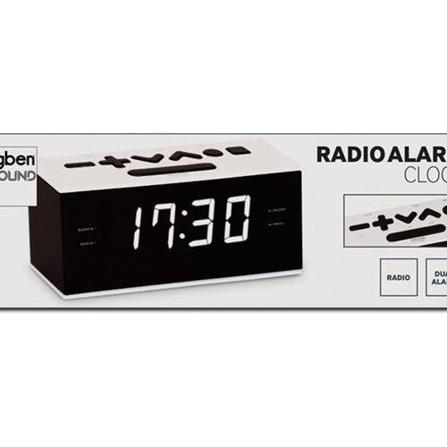 Radio-Réveil Bigben Brick Rr60Bcn Blanc