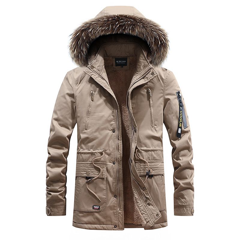 Parka Homme De Marque À Capuche Detachable Doudoune Hommes D'hiver Chaud Vêtement Masculin Épaississant Manteau Homme -Zs307056