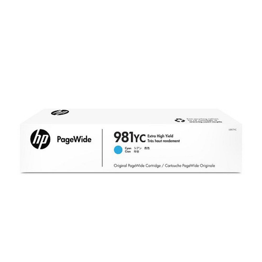 HP 981YC À rendement extrêmement élevé originale PageWide cartouche d'encre Contract pour PageWide Managed Color MFP E58650dn PageWide Managed Color Flow MFP E58650z - vue 2