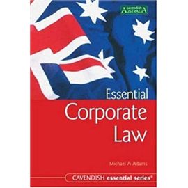 Essential Corporate Law (Australian Essential Series) - Michael Adams